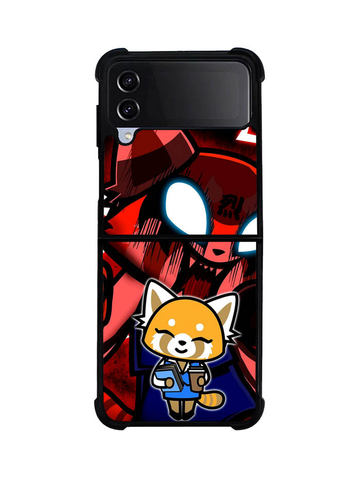 aggretsuko cartoon Samsung Galaxy Z Flip 4 5G 2022 Case