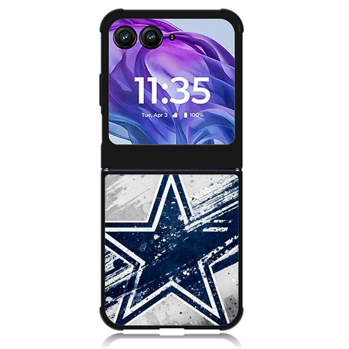 Dallas Cowboys Football 3rd Motorola Moto Razr Plus 2024 , Moto Razr+ 2024 Case