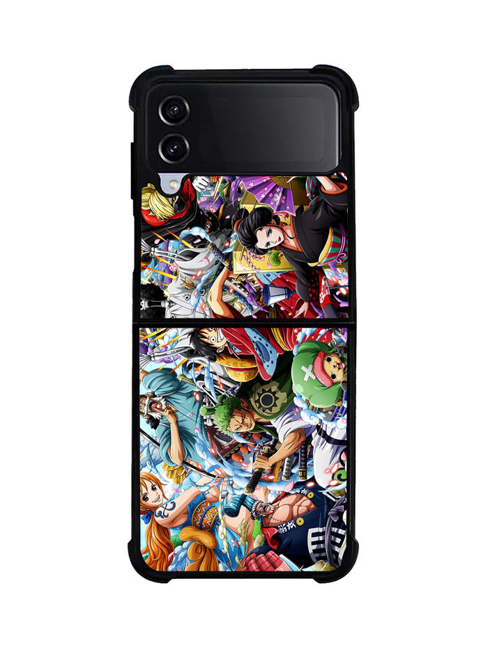 One Piece Wano Arc Samsung Galaxy Z Flip 4 5G 2022 Case