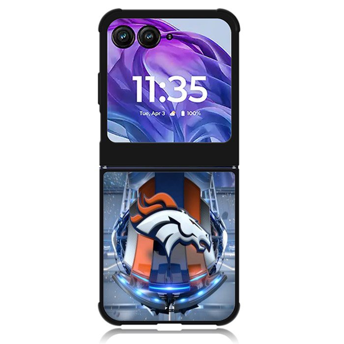 Denver broncos 4th Motorola Moto Razr Plus 2024 , Moto Razr+ 2024 Case