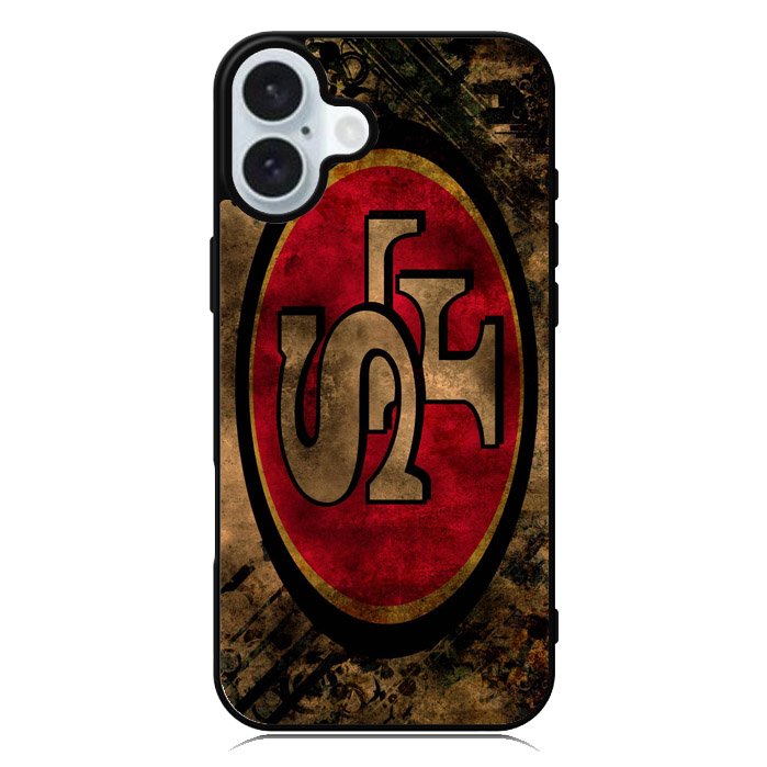 49ers Logo 2nd iPhone 16 Case