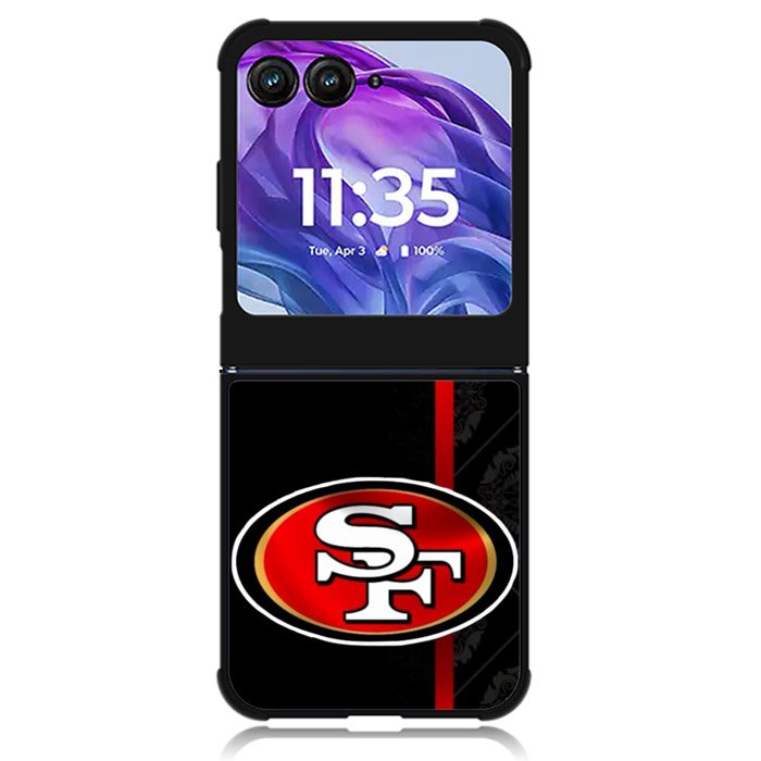 San Francisco 49Ers 6th Motorola Moto Razr Plus 2024 , Moto Razr+ 2024 Case