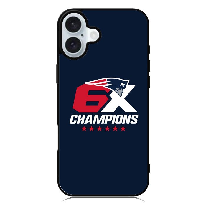 New England Patriots 3rd iPhone 16 Plus Case