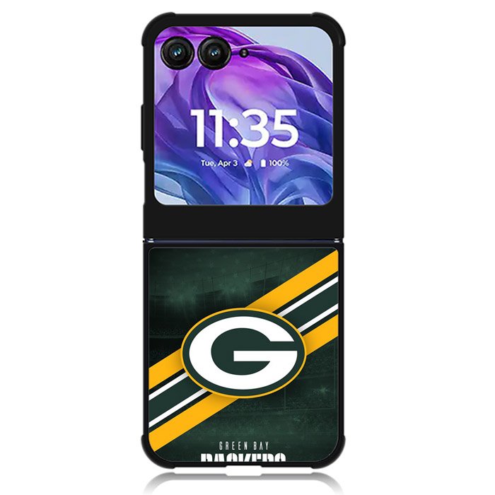 Green Bay Packers 6th Motorola Moto Razr Plus 2024 , Moto Razr+ 2024 Case