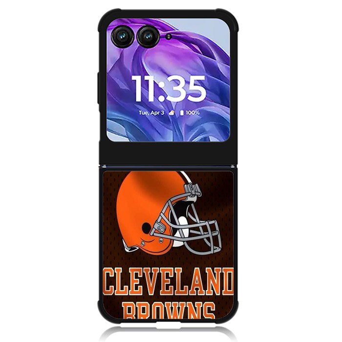 Cleveland Browns 2nd Motorola Moto Razr Plus 2024 , Moto Razr+ 2024 Case