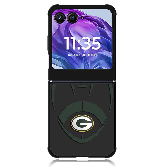 Green Bay Packers Logo 5th Motorola Moto Razr Plus 2024 , Moto Razr+ 2024 Case