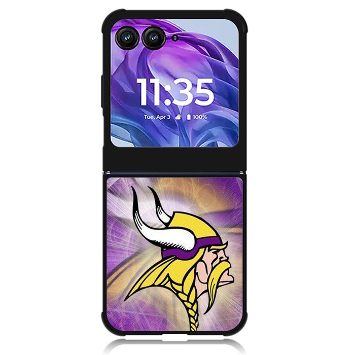 minnesota vikings wallpaper Motorola Moto Razr Plus 2024 , Moto Razr+ 2024 Case