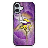 minnesota vikings wallpaper iPhone 16 Plus Case