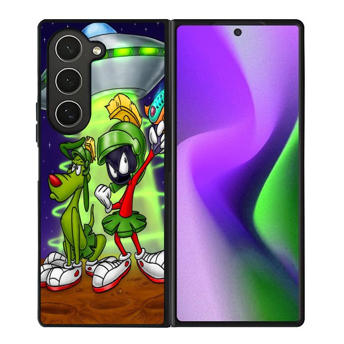 marvin the martian ufo Samsung Galaxy Z Fold 6 Case