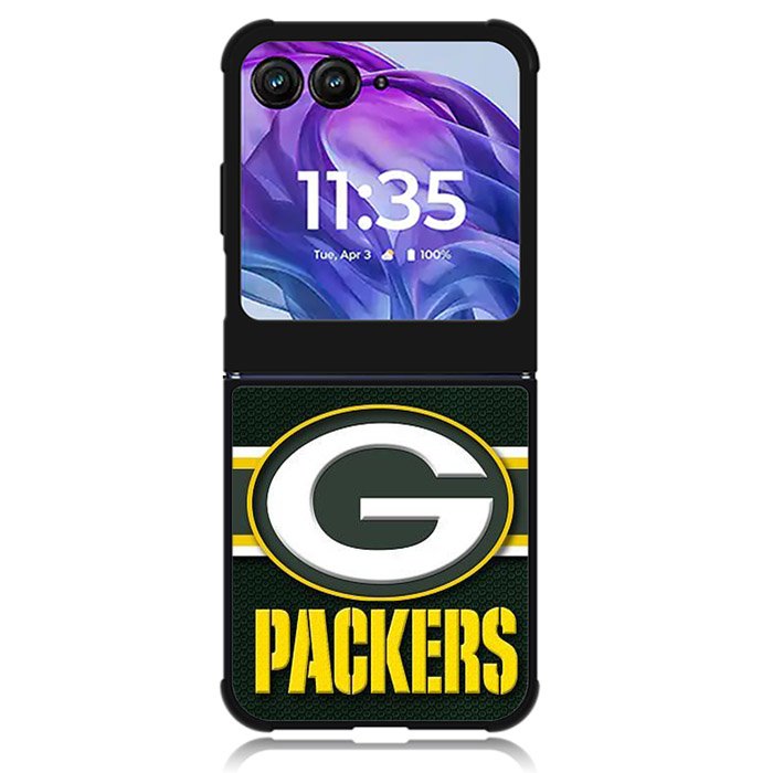 Green Bay Packers 9th Motorola Moto Razr Plus 2024 , Moto Razr+ 2024 Case