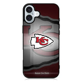 Kansas City Chiefs logo 2nd iPhone 16 Plus Case