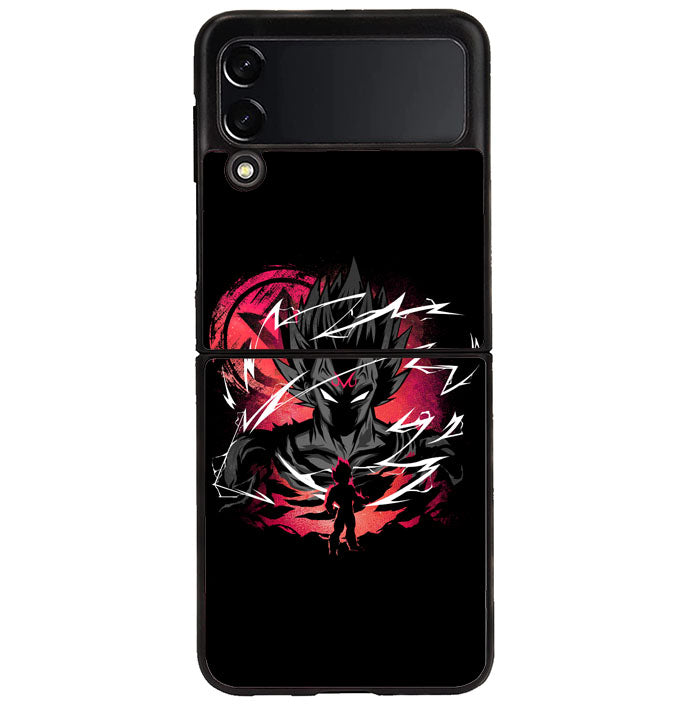 vegeta majin art Samsung Galaxy Z Flip 4 5G 2022 Case