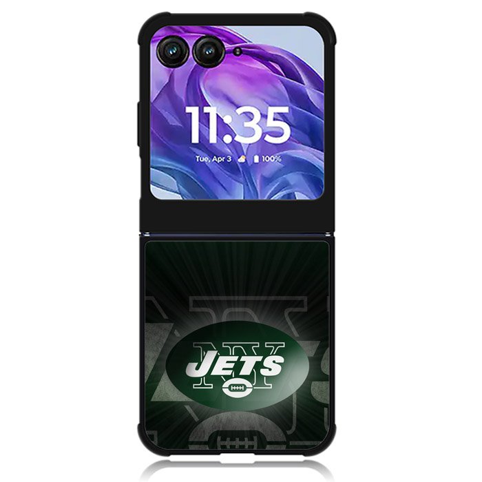 new york jets 3rd Motorola Moto Razr Plus 2024 , Moto Razr+ 2024 Case