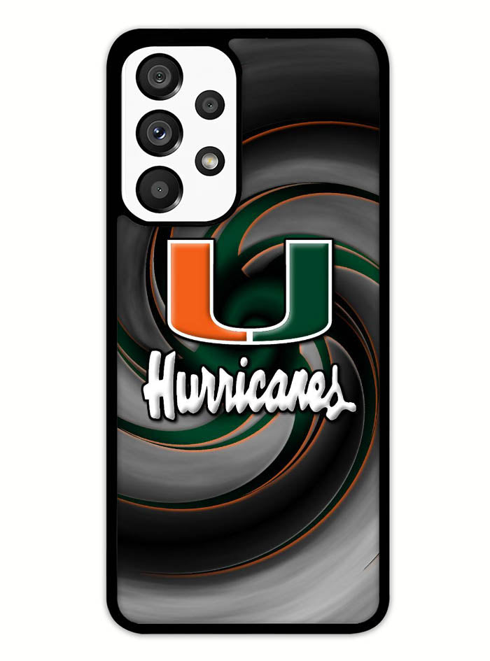 miami hurricanes Samsung Galaxy A53 5G Case