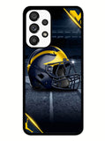 michigan wolverines helmet Samsung Galaxy A53 5G Case