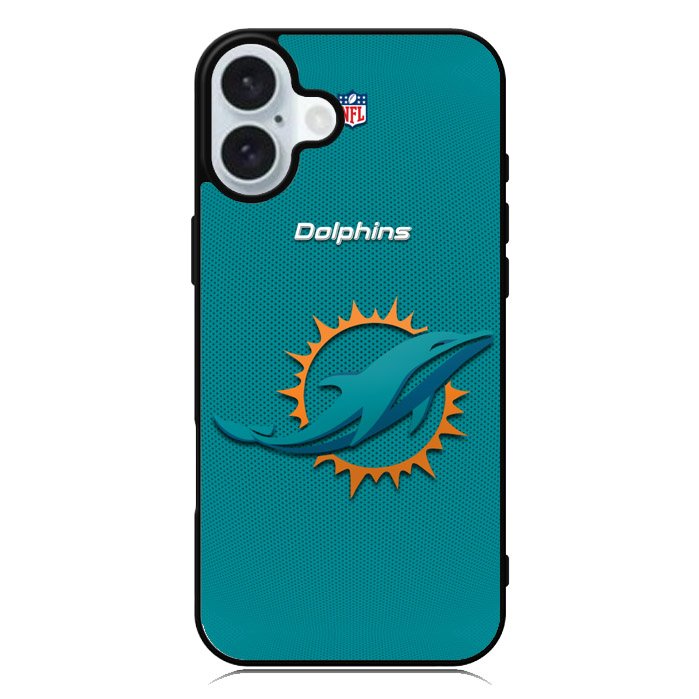 miami dolphins nfl Logo iPhone 16 Plus Case