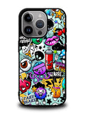 Cartoon Graffiti iPhone 16 Pro Max Case