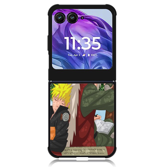 Naruto And Jiraiya 1st Motorola Moto Razr Plus 2024 , Moto Razr+ 2024 Case