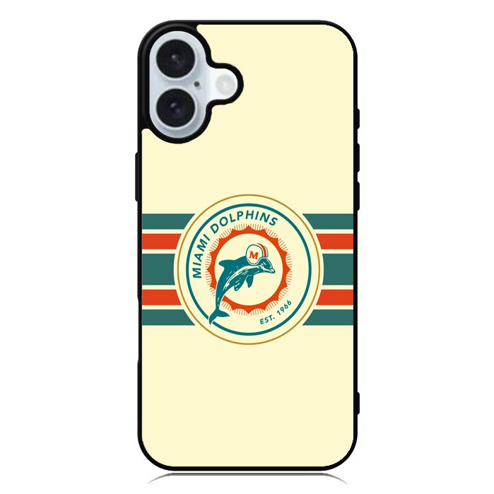 Miami Dolphins 8th iPhone 16 Case