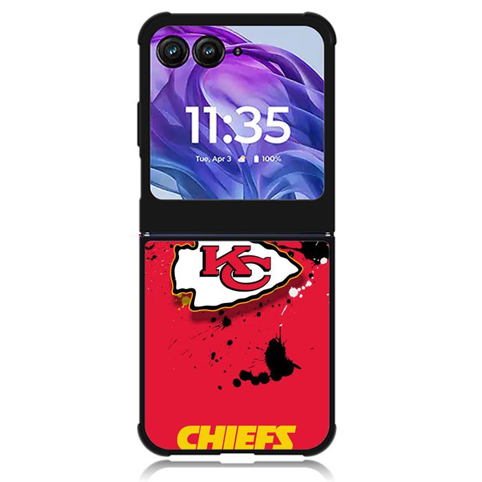 Kansas City Chiefs 17th Motorola Moto Razr Plus 2024 , Moto Razr+ 2024 Case