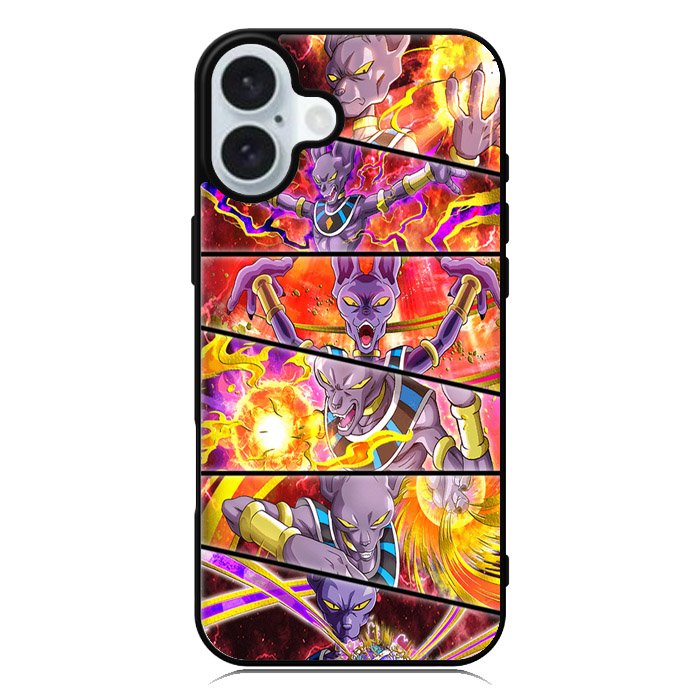 Dragon Ball Beerus iPhone 16 Case