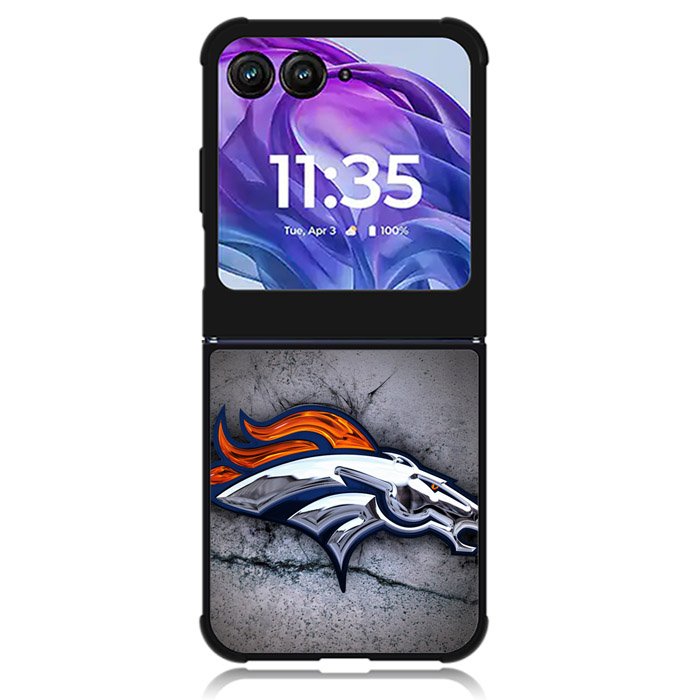 Denver Broncos 5th Motorola Moto Razr Plus 2024 , Moto Razr+ 2024 Case