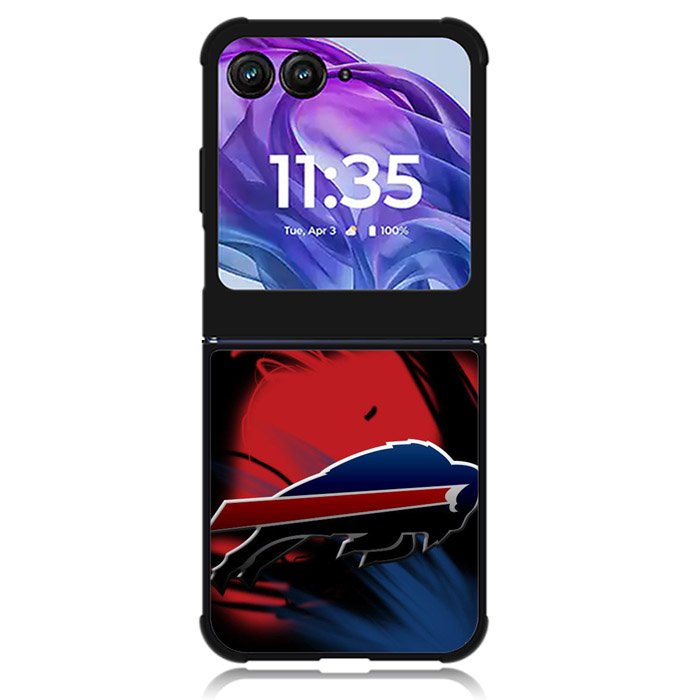 Buffalo Bills Stripe Motorola Moto Razr Plus 2024 , Moto Razr+ 2024 Case