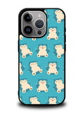 Snorlax Collage iPhone 16 Pro Max Case