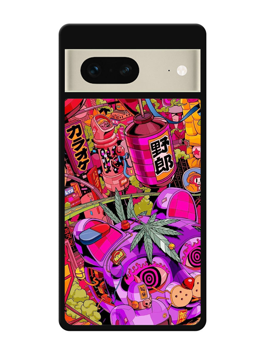 Stoner Trippy Google Pixel 7 Case