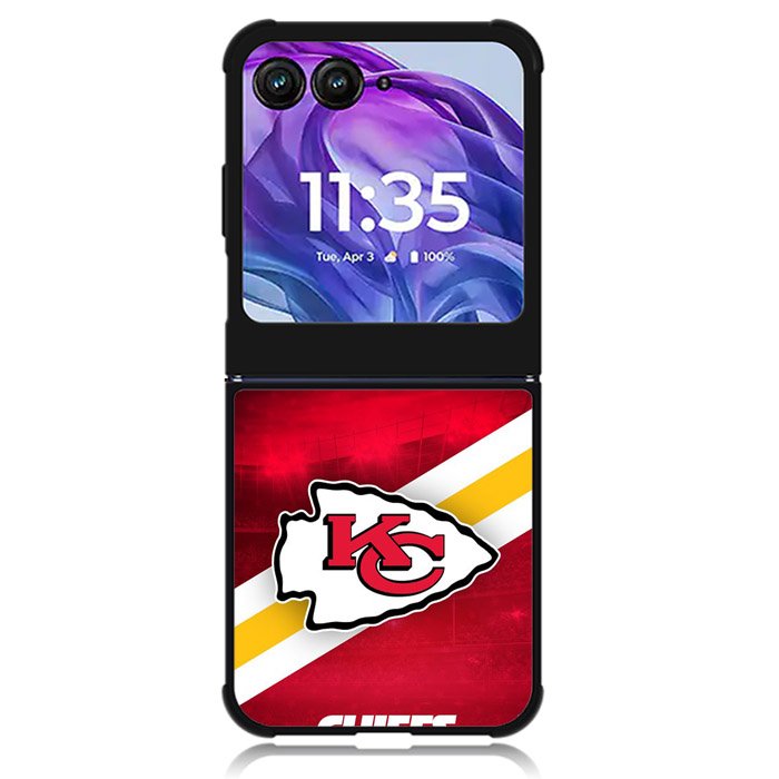 Kansas City Chiefs 19th Motorola Moto Razr Plus 2024 , Moto Razr+ 2024 Case