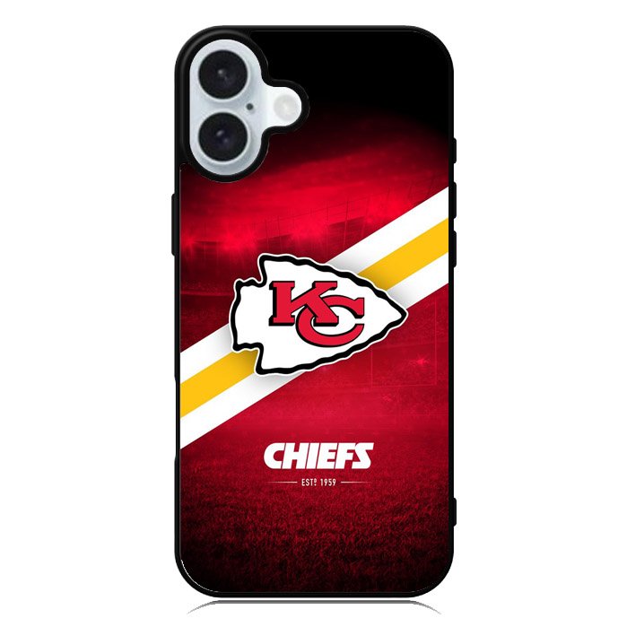 Kansas City Chiefs 19th iPhone 16 Plus Case