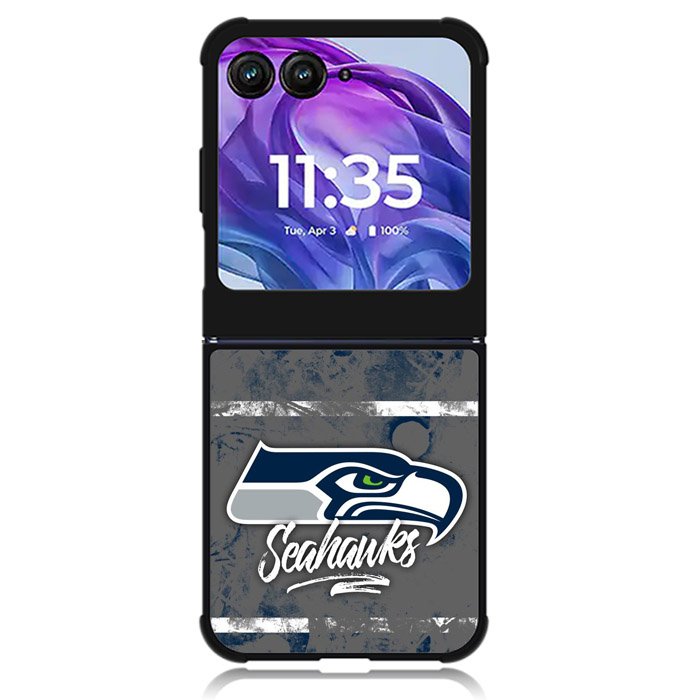 Seattle Seahawks 2nd Motorola Moto Razr Plus 2024 , Moto Razr+ 2024 Case