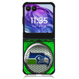 Seattle Seahawks Logo 2nd Motorola Moto Razr Plus 2024 , Moto Razr+ 2024 Case