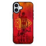 Kansas City Chiefs 14th iPhone 16 Plus Case