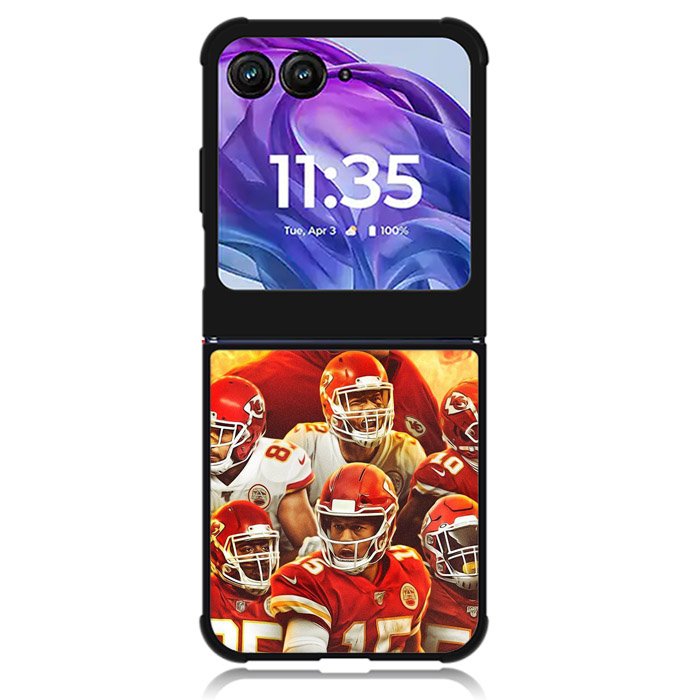 Kansas City Chiefs 15th Motorola Moto Razr Plus 2024 , Moto Razr+ 2024 Case