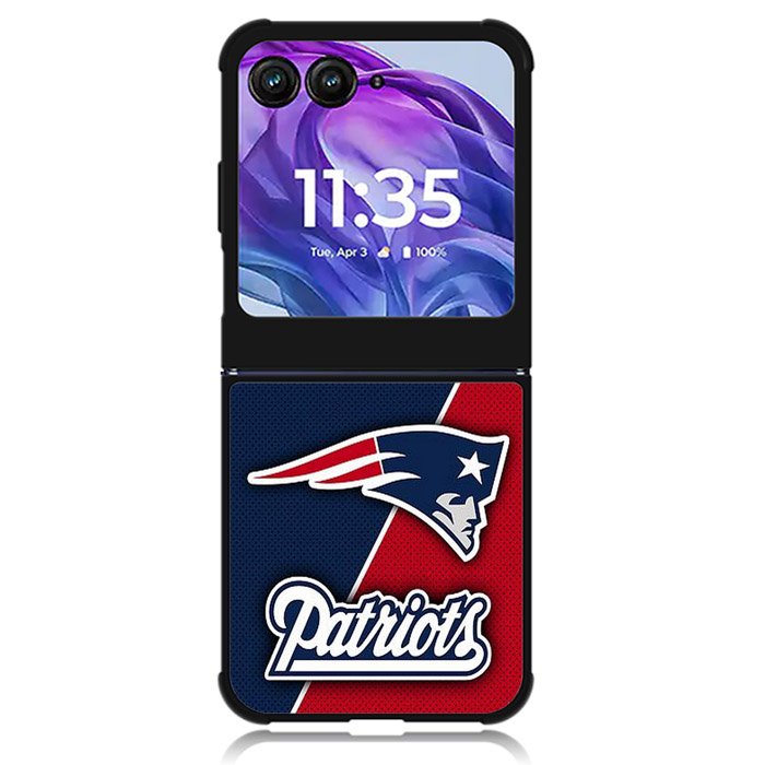 New England Patriots 5th Motorola Moto Razr Plus 2024 , Moto Razr+ 2024 Case