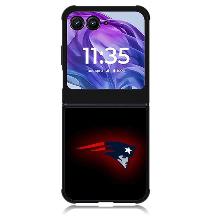 New England Patriots Logo 7th Motorola Moto Razr Plus 2024 , Moto Razr+ 2024 Case