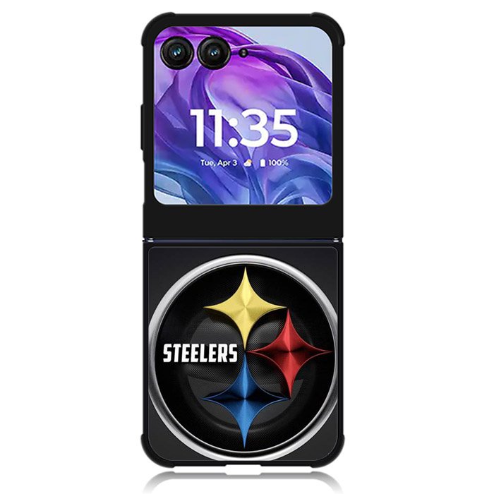 Pittsburgh Steelers Logo 7th Motorola Moto Razr Plus 2024 , Moto Razr+ 2024 Case