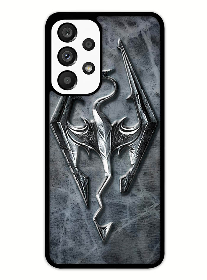 HD Skyrim Logo Samsung Galaxy A53 5G Case