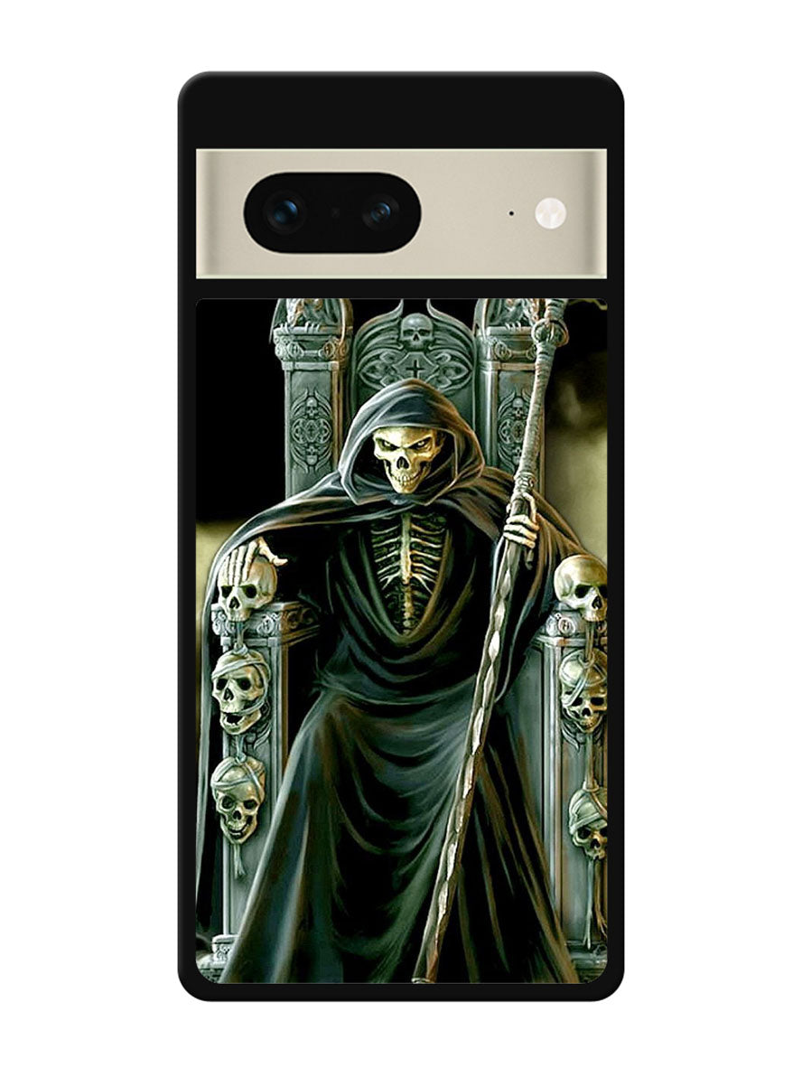 Grim Reaper Skeleton King Google Pixel 7 Case