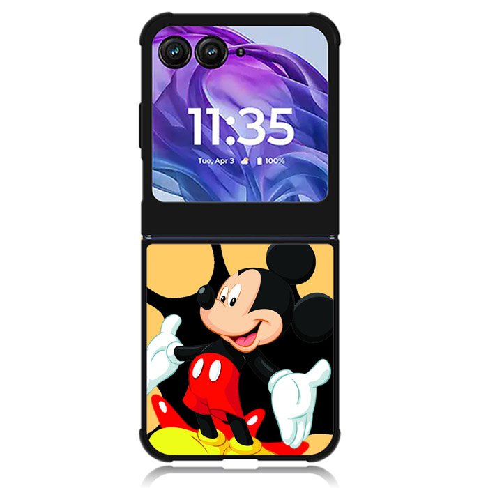 Mickey Mouse Art Motorola Moto Razr Plus 2024 , Moto Razr+ 2024 Case