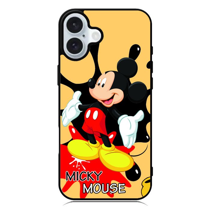 Mickey Mouse Art iPhone 16 Case