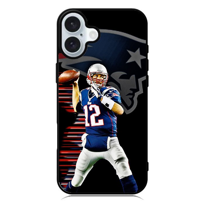 New England Patriots Tom Brady iPhone 16 Case