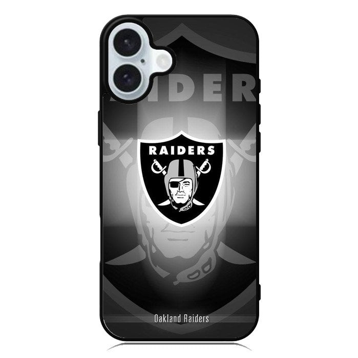 Oakland Raiders NFL iPhone 16 Case