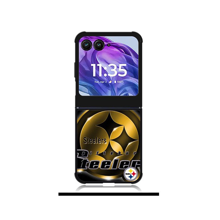 Pittsburgh Steelers Logo 2nd Motorola Moto Razr Plus 2024 , Moto Razr+ 2024 Case