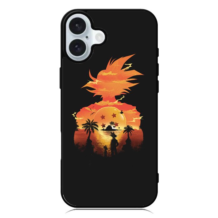 Dragon Ball Sunset iPhone 16 Plus Case