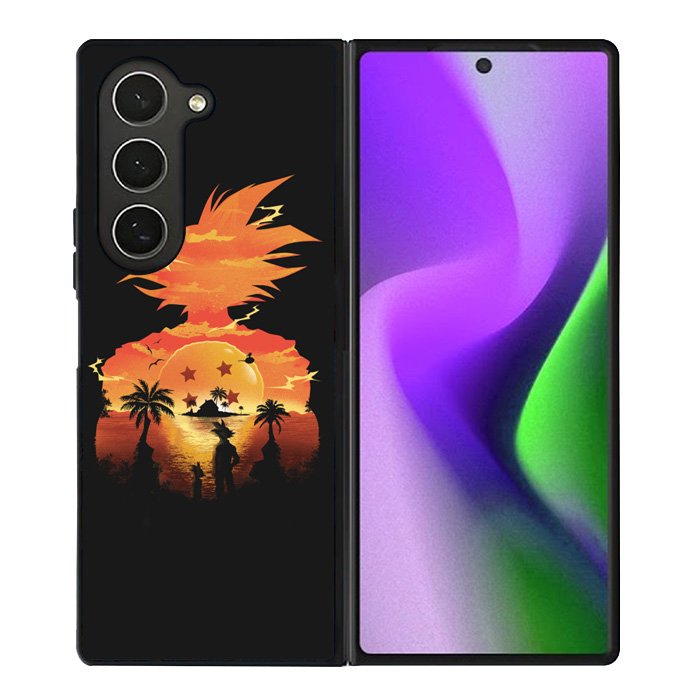 Dragon Ball Sunset Samsung Galaxy Z Fold 6 Case