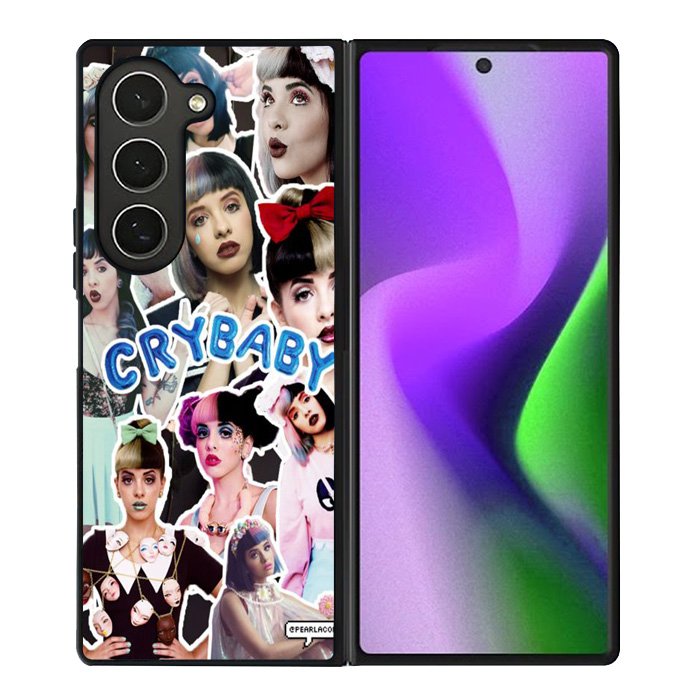 melanie martinez collage Samsung Galaxy Z Fold 6 Case