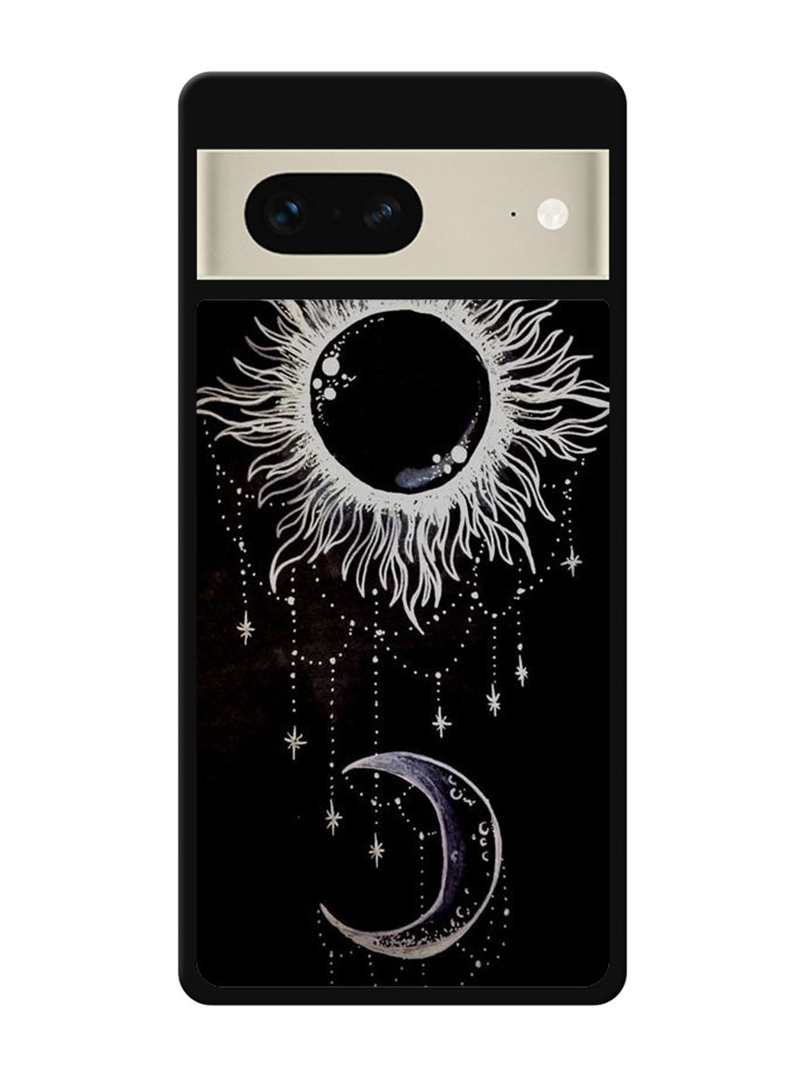 yin yang sun and moon Google Pixel 7 Case