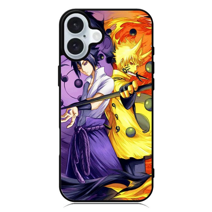 Naruto And Sasuke 1st iPhone 16 Plus Case